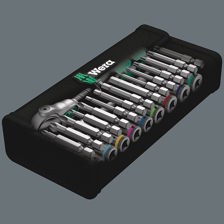 Wera 8100 SA 9 Zyklop Speed- Ratchet Set, 1/4  Drive imperial #6