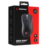 RAMPAGE SMX-R44 V2 MACRO BLACK-mus 12800 DPI RGB LED #7
