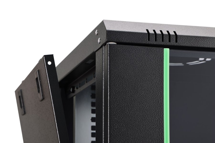 Digitus DN-19 09-U-EC-SW stativ 9U Vgmonteret stativ Sort #5