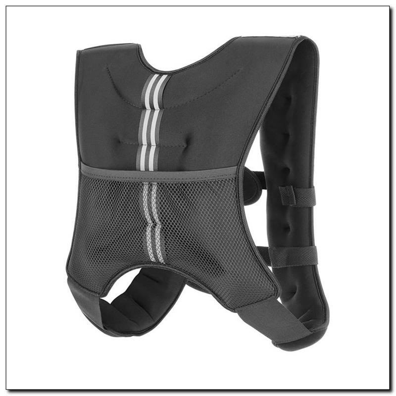 HMS Fitness KTO05 vgtvest 5 kg Neopren, Sand Sort #3