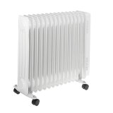 Adler AD 7819 varmeapparat Indendrs Hvid 2500 W Olie elektrisk omrdevarmer #4