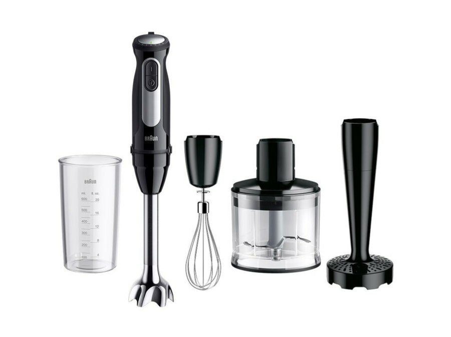 Braun MultiQuick 5 Pro 0,6 L Nedsnkning blender 1000 W Sort, Slv #1