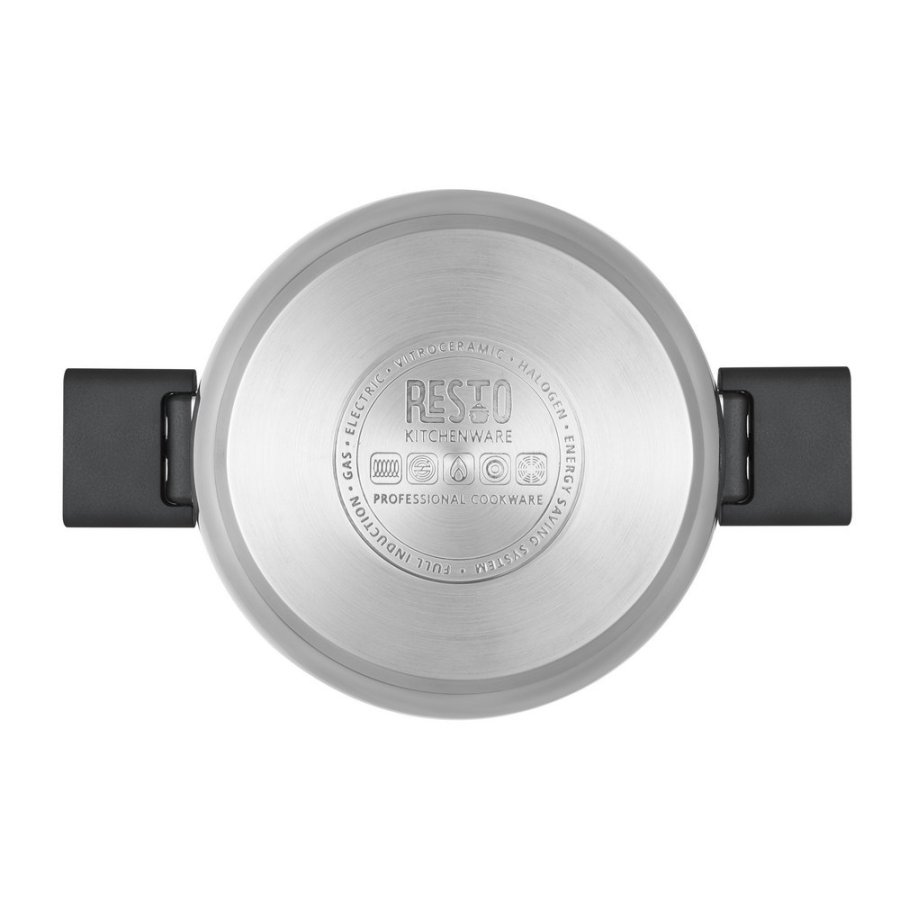 Resto Kitchenware Anser 3,2 L Rund Sort, Rustfrit stl #12