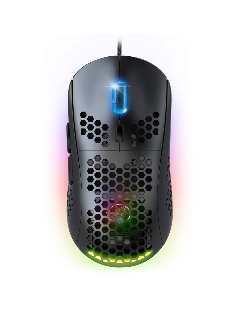 Spirit of Gamer PRO-M4 DARK mus Spil Hjre hnd USB Type-A Optisk 12800 dpi #1