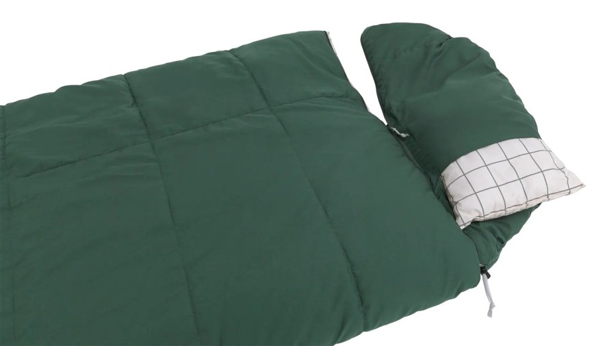 Outwell Camper Prime Voksen Halv-rektangul�r sovepose Bomuld, Polyester Gr�n #5