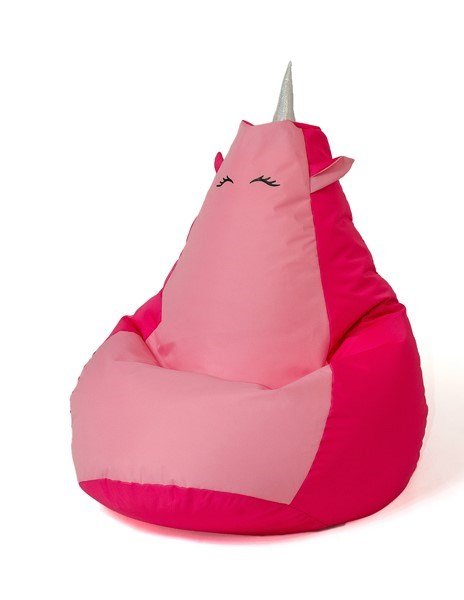 Puf GO GIFT Pink Lyserd Oxford 105 x 80 cm #1