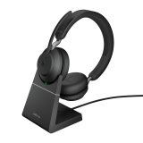 Jabra Evolve2 65 MS Stereo USB-A Headset black BT w.charging sta. #1