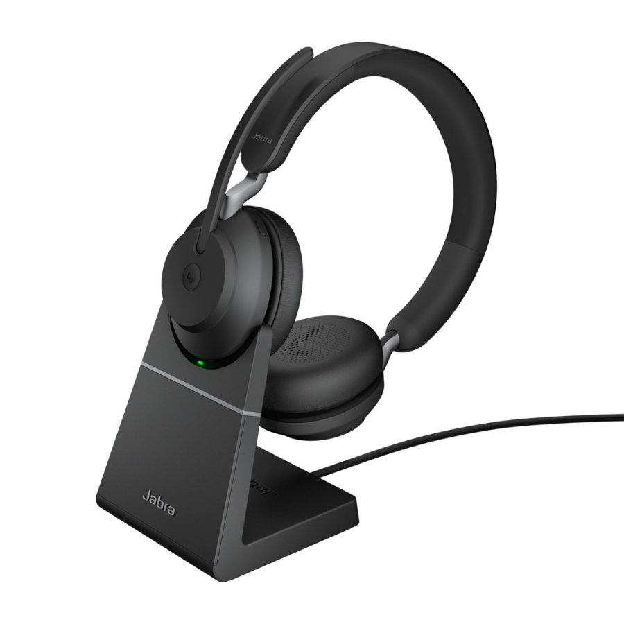 Jabra Evolve2 65 MS Stereo USB-A Headset black BT w.charging sta. #1