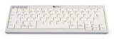 BakkerElkhuizen UltraBoard 950 V2 tastatur Hjem USB + Bluetooth QWERTY UK engelsk M�rkegr�, Lys gr� #12