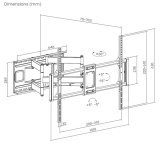 Equip 650342 tv-beslag 177,8 cm (70