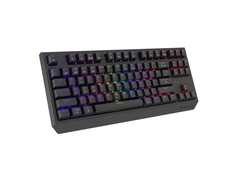 GENESIS Thor 230 TKL tastatur Spil USB + RF Wireless + Bluetooth QWERTY Gr #7