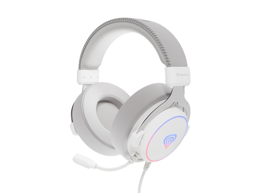 GENESIS Neon 764 Headset Ledningsfrt Spil USB Type-A Hvid #3