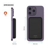 FIXED FIXZENM2-10-BK powerbank Lithium polymer (LiPo) 10000 mAh Tr�dl�s opladning Sort #4
