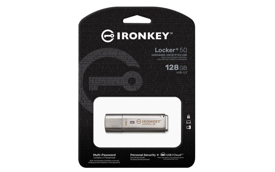 128GB USB 3.2 IRONKEY LOCKER+50 #4