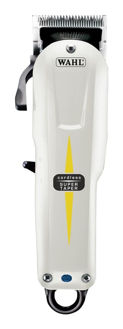 WAHL Cordless Super Taper Sort, Hvid Lithium-Ion (Li-Ion) #1