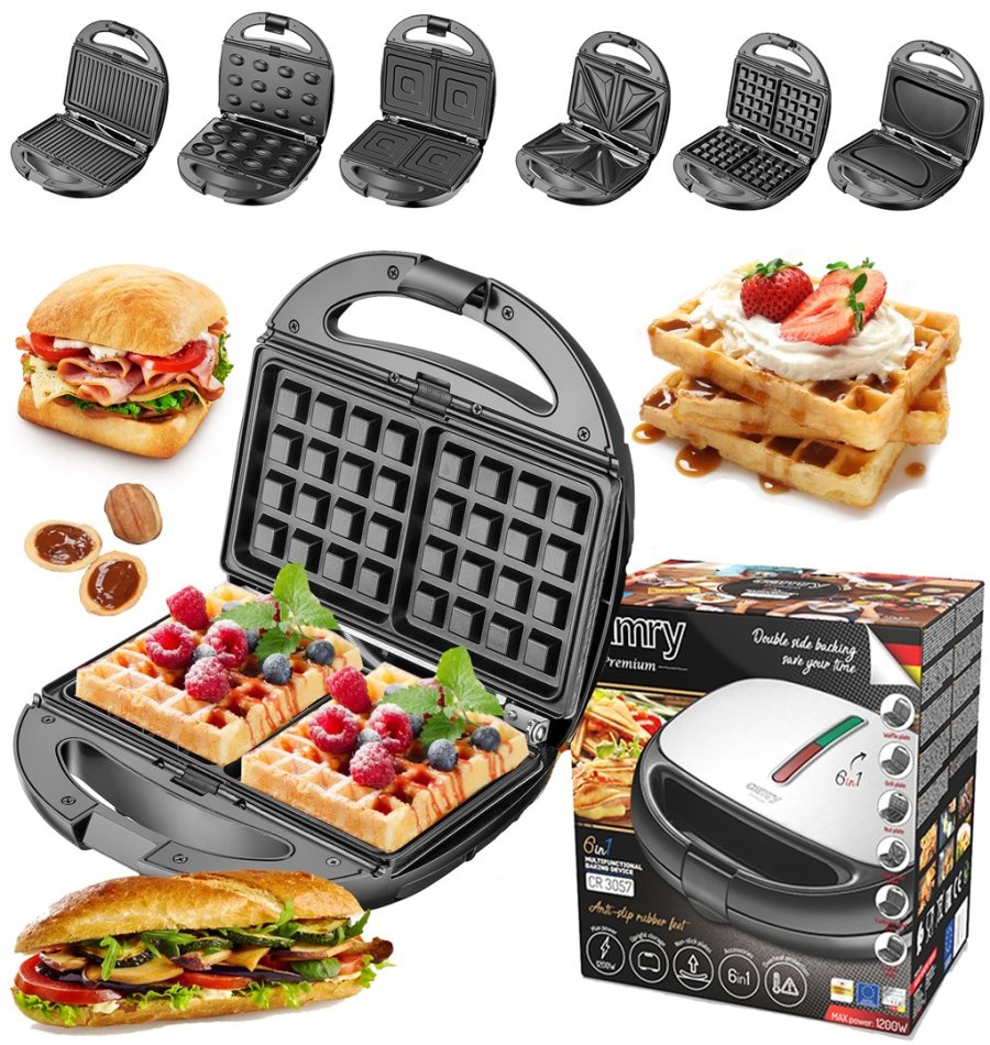 6-i-1-sandwichtoaster Adler CR 3057 #12