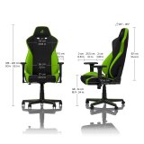 Nitro Concepts S300 Polstret vatteret s�de Polstret vatteret rygl�n #3