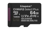 Kingston Technology 64 GB micSDXC Canvas Select Plus Gen3 100R A1, enkelt pakke uden ADP #1