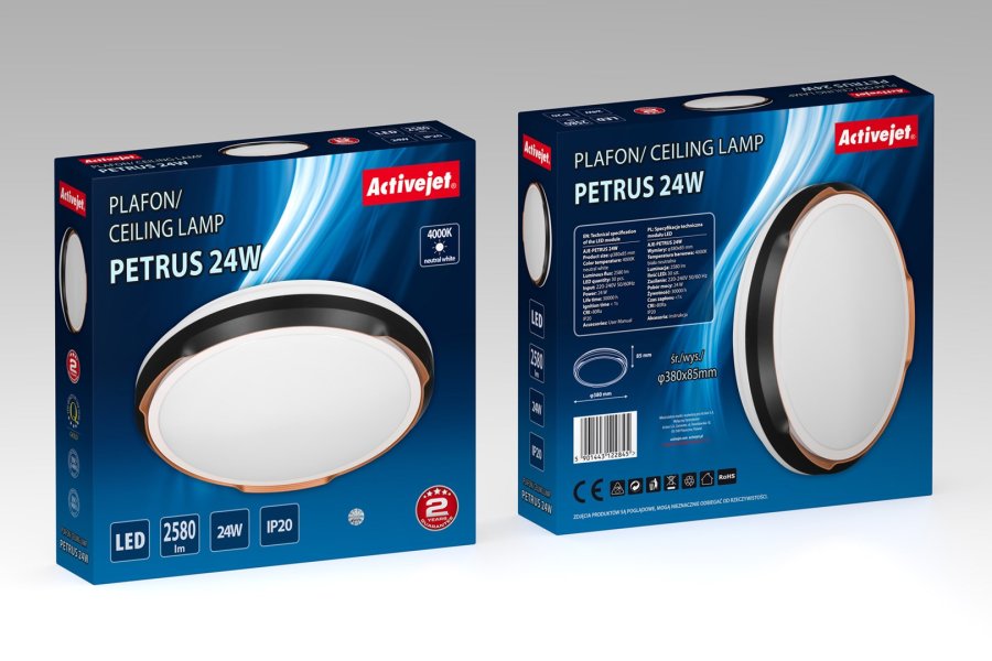 Activejet LED-loftslampe AJE-PETRUS 24W #6