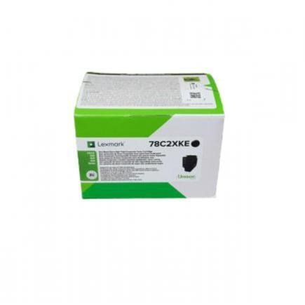 Lexmark 78C2XKE tonerpatron 1 stk Original Sort #1