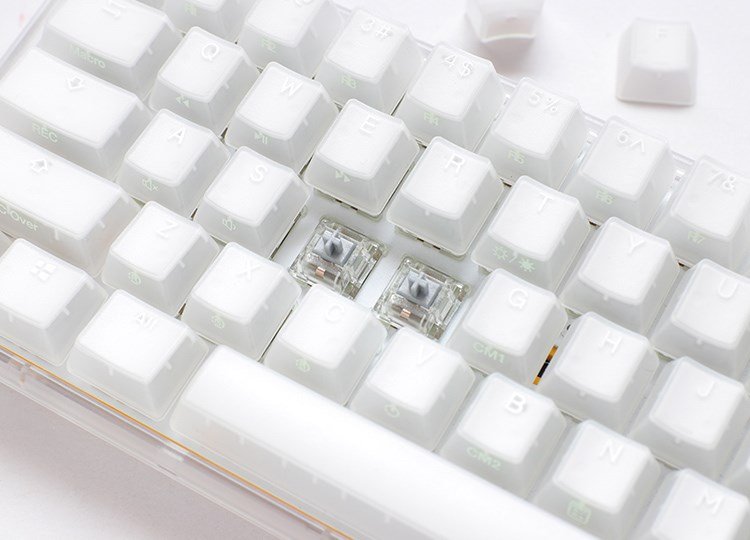 Ducky One 3 TKL tastatur Spil USB QWERTZ Tysk Hvid #8
