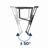 Gembird WM-75ST-01 tv-beslag 190,5 cm (75