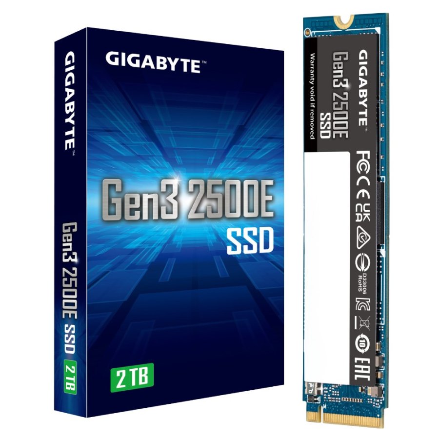 GIGABYTE Gen3 2500E SSD 2TB M.2 PCI Express 3.0 NVMe 3D NAND #7
