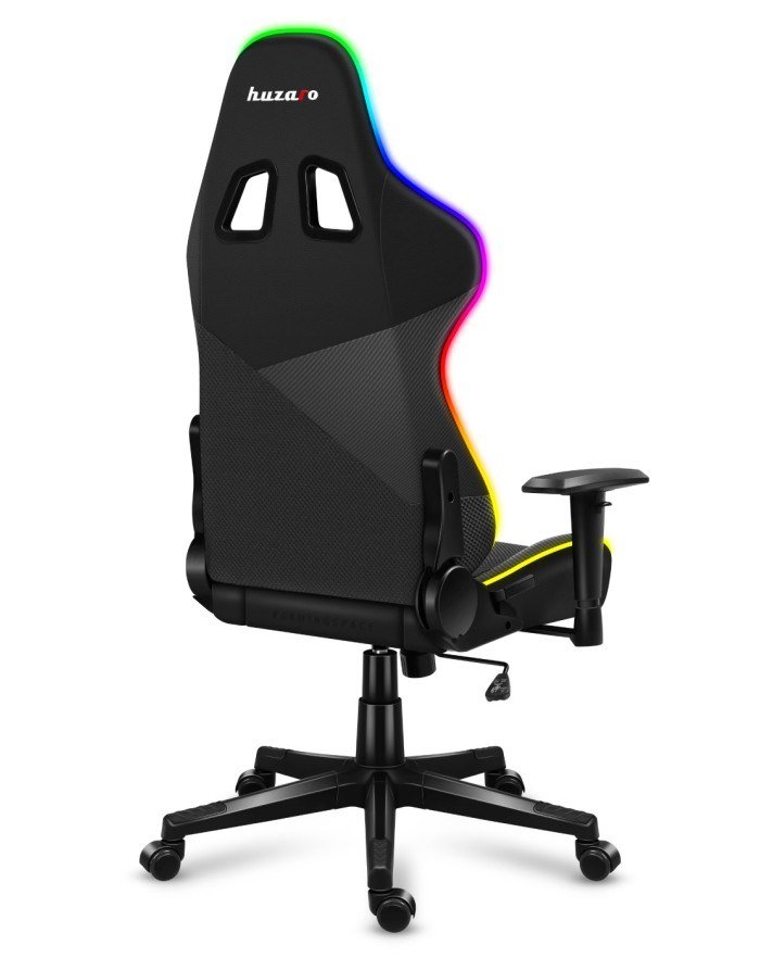 Huzaro Force 6.2 RGB PC gamingstol Spand (vugge) sde Sort #17