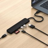 Satechi ST-P7SK interface hub USB Type-C 10000 Mbit/s Sort #9