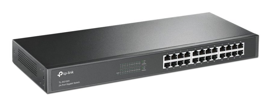 TP-Link TL-SG1024 netv�rksswitch Ikke administreret L2 Gigabit Ethernet (10/100/1000) Sort #3