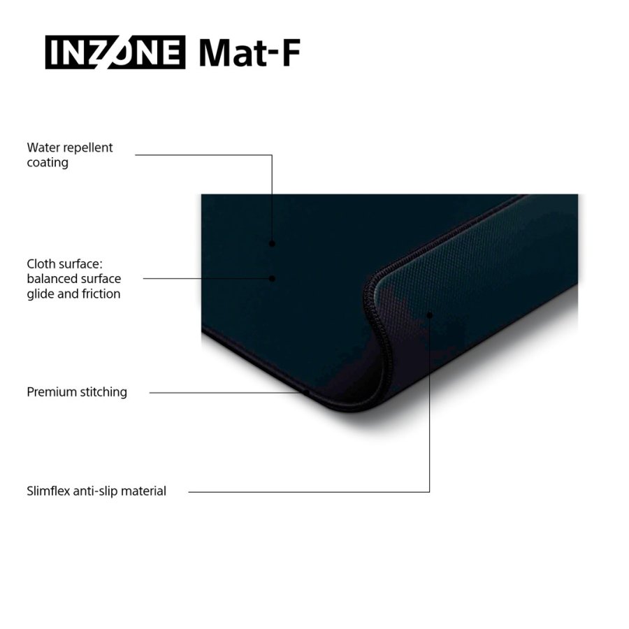 Sony NZONE Mat-F Gaming musemtte Sort #12