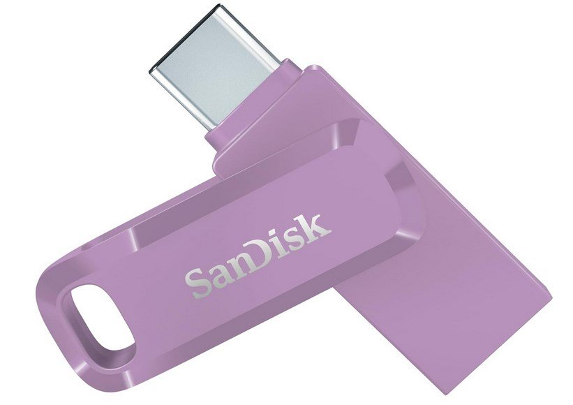 SanDisk Ultra Dual Drive Go USB 256GB USB-n�gle USB Type-A / USB Type-C 3.2 Gen 1 (3.1 Gen 1) Lavendel #1