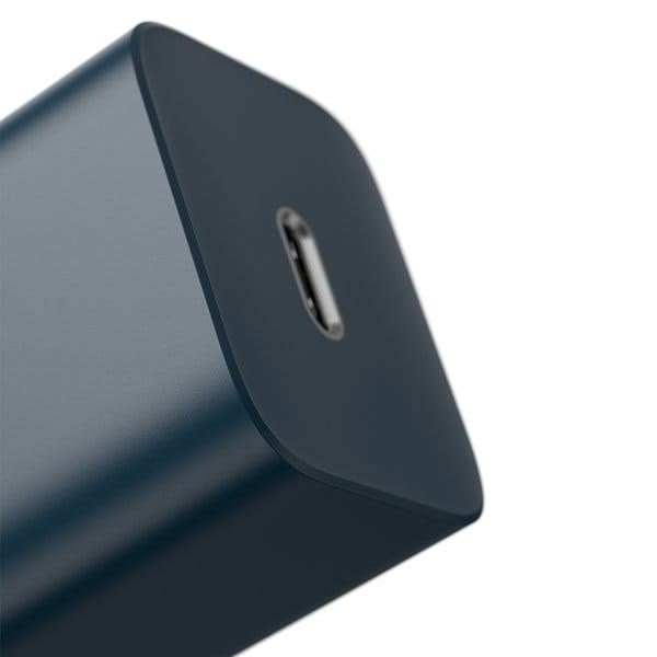 Baseus Super Si Strmoplader med USB-C til Lightning-kabel 20W Bl #4