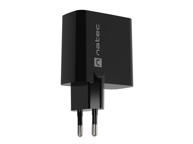 NATEC RIBERA GAN CHARGER 1x USB-A + 1x USB-C 45W SORT #6