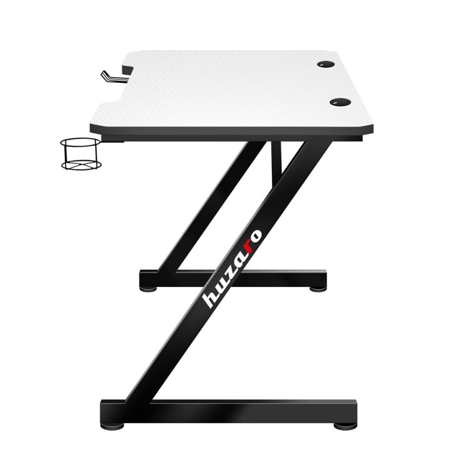 GAMING SKRIVEBORD HUZARO HERO 2.5 HVID #2