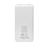 Powerbank RIVACASE 10000 mAh USB-C 20W + Qi 10W hvid (1x USB-C PD 20W, 2 USB-A QC 3.0 18W), hvid #4