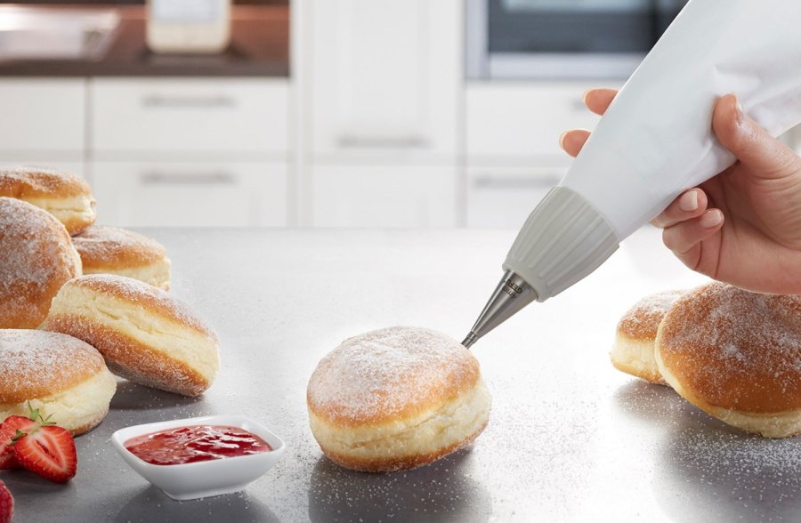 GEFU 14330 wienerbrd dekorationspose Bomuld, Plast, Rustfrit stl #2