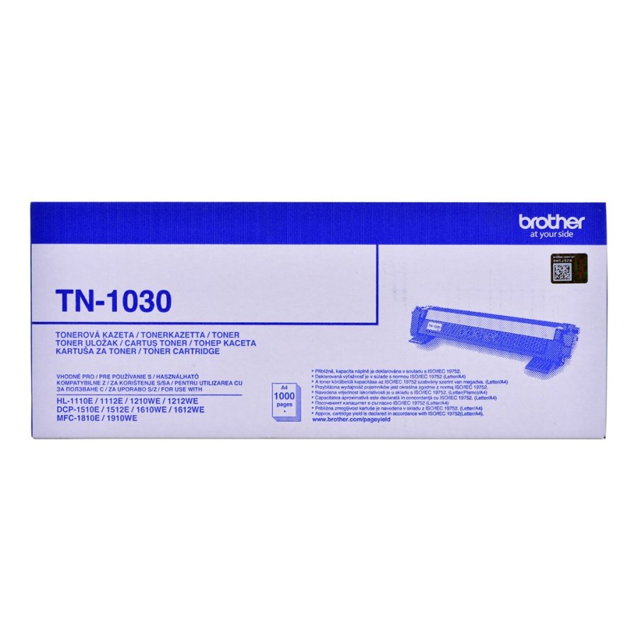 Brother TN-1030 tonerpatron Original Sort 1 stk #2