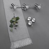 Activejet GIZEL tredobbelt loft vglampe strip krom E14 vglampe til stuen #3