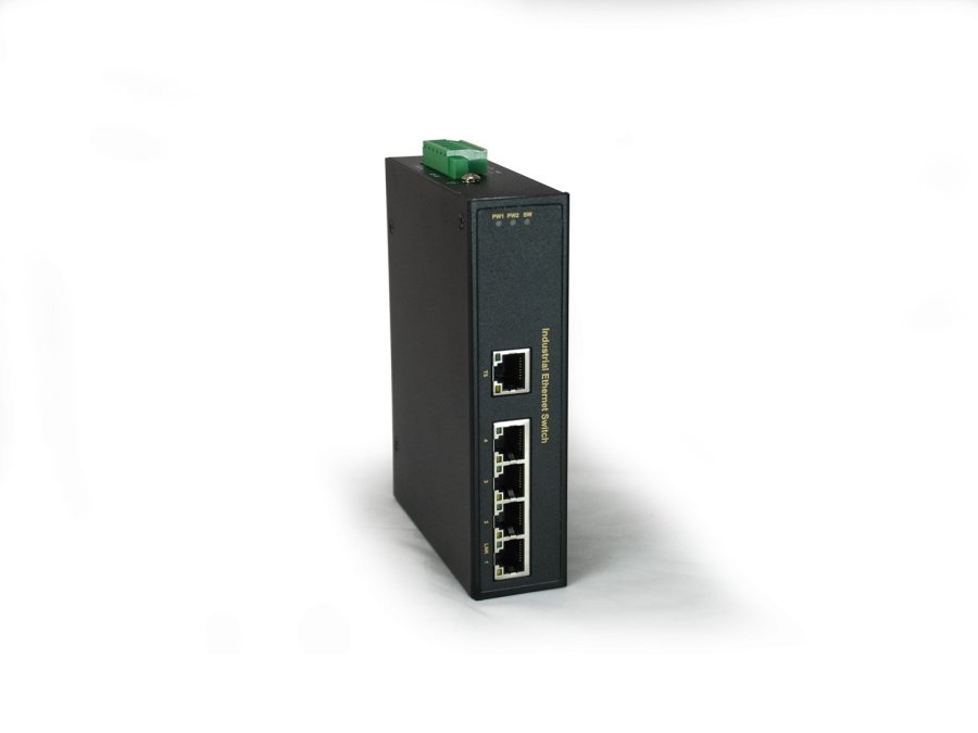 LevelOne IFS-0501 netv�rksswitch Ikke administreret Fast Ethernet (10/100) Sort #1