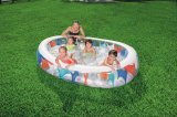 Bestway 54066 swimmingpool til over jorden Oppustelig pool Oval 542 L Flerfarvet #18