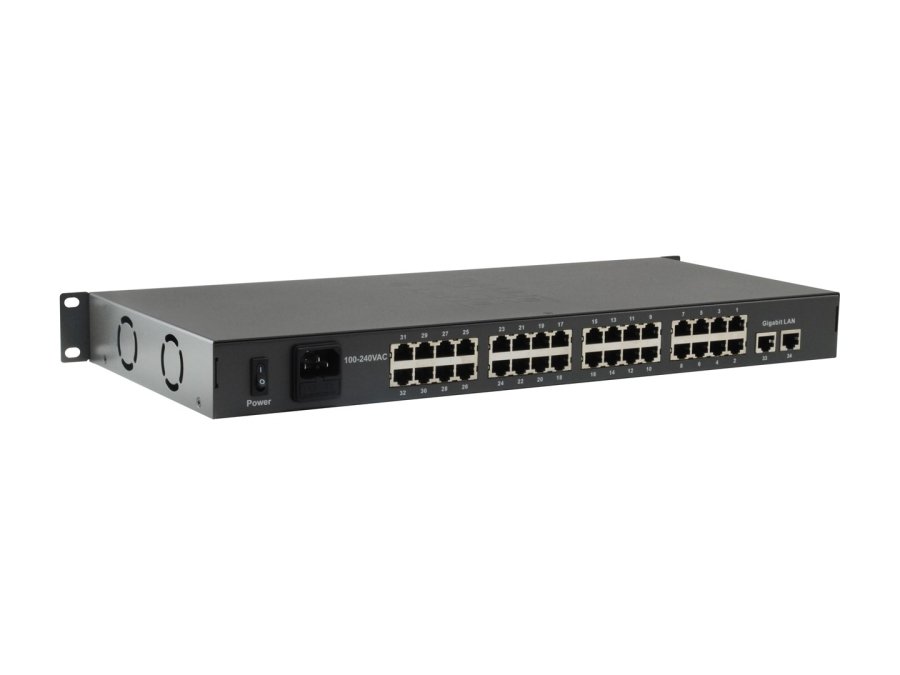 LevelOne FGP-3400W250 netv�rksswitch Ikke administreret Fast Ethernet (10/100) Str�m over Ethernet (PoE) Sort #6