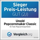 Unold Classic popcornmaskine Rd, Slv, Hvid 900 W #9
