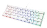 Deltaco Gaming GAM-075-W-DE tastatur Spil USB QWERTZ Tysk Hvid #1
