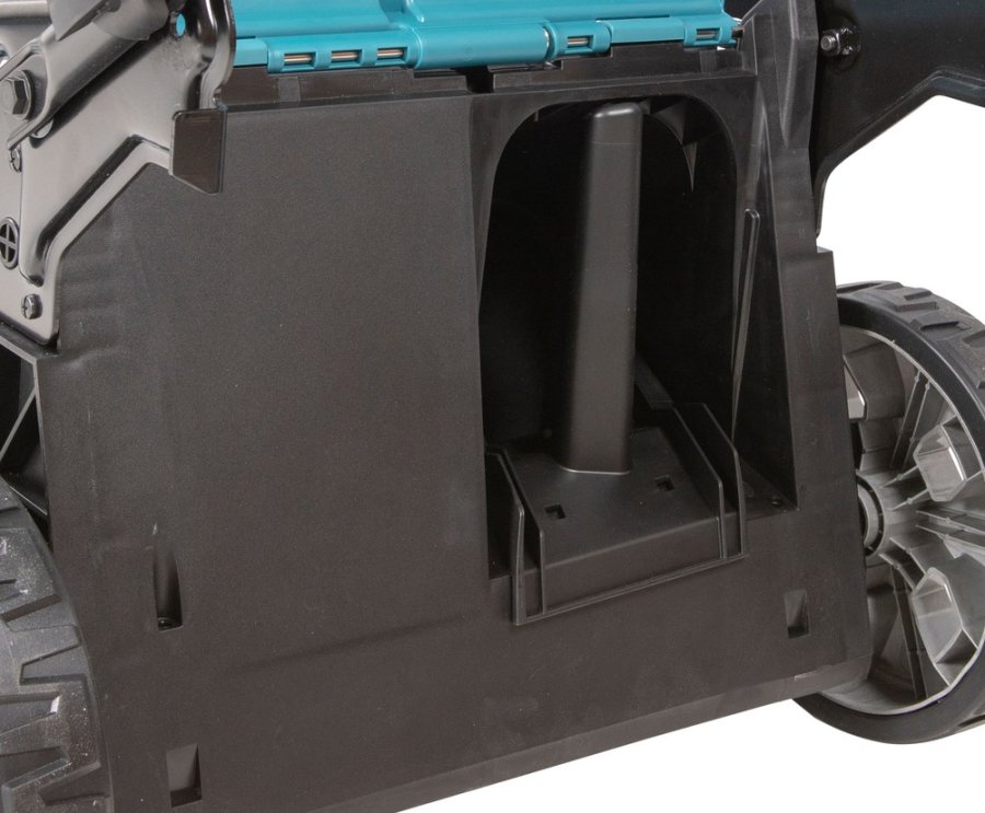 Makita DLM538Z pl�neklipper Skubbe pl�neklipper Batteri Sort, Bl�, Metallic #14