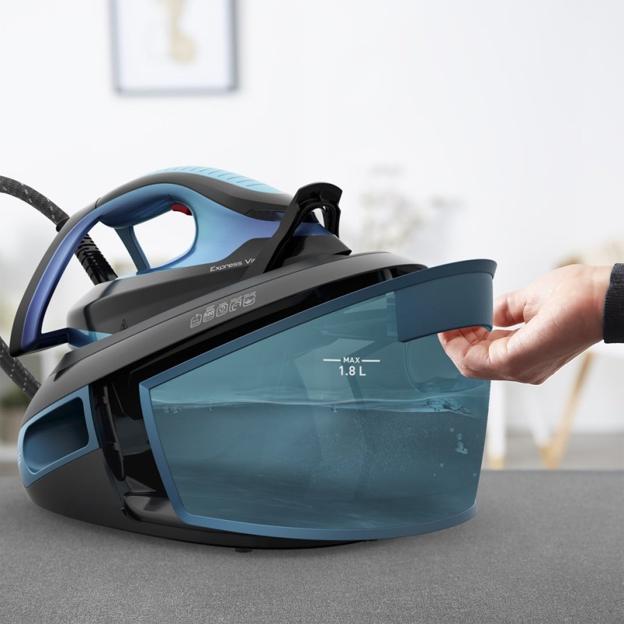 Tefal Express Vision SV8151 2800 W 1,8 L Durilium AirGlide Autoclean soleplate Bl, Sort #11