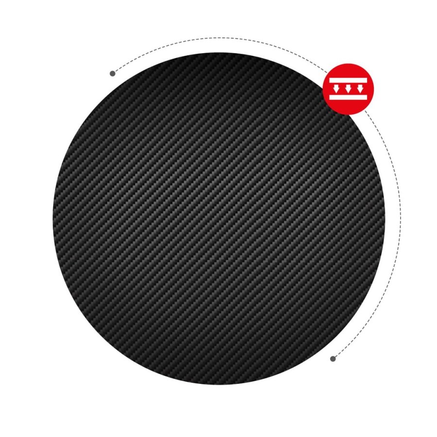 Huzaro Hero 5.0 computerbord Sort, Rd #8