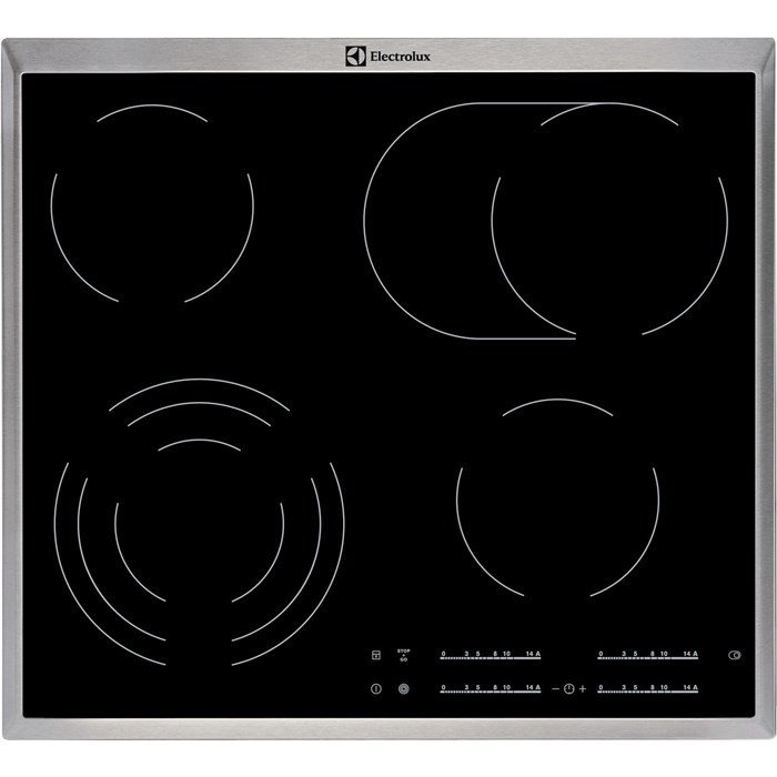 Electrolux EHF46547XK Sort Indbygget Keramisk 4 zone(s) #1
