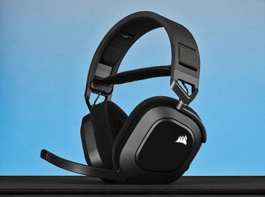 Corsair HS80 RGB Headset Trdls Spil Sort #10