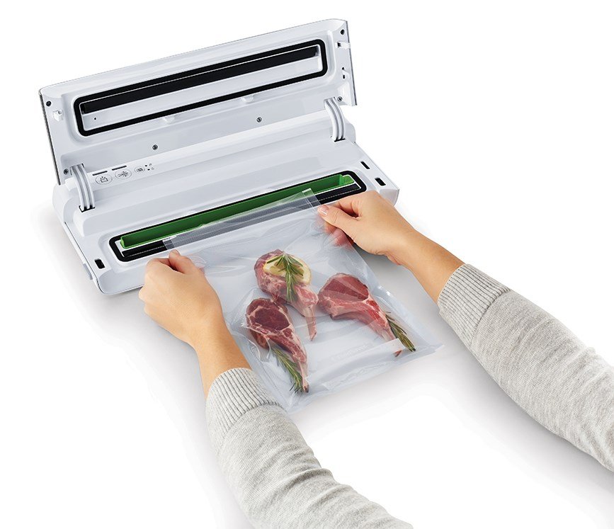FoodSaver VS0100X vakuum forsegler Slv, Hvid #5